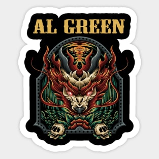 AL GREEN BAND Sticker